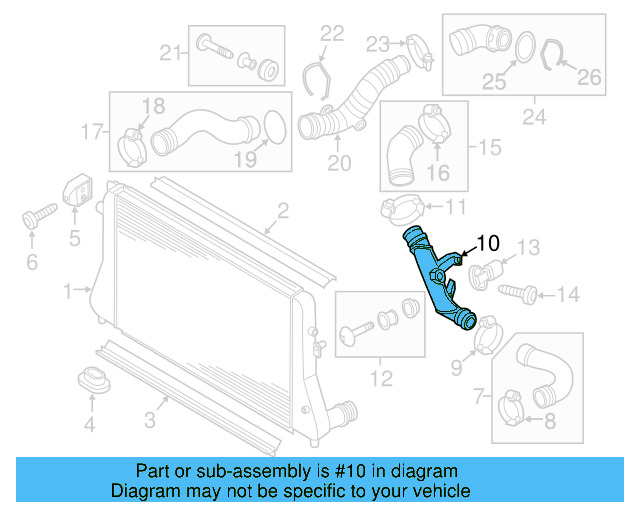 Air Pipe 1K0-145-770-AH - View 21