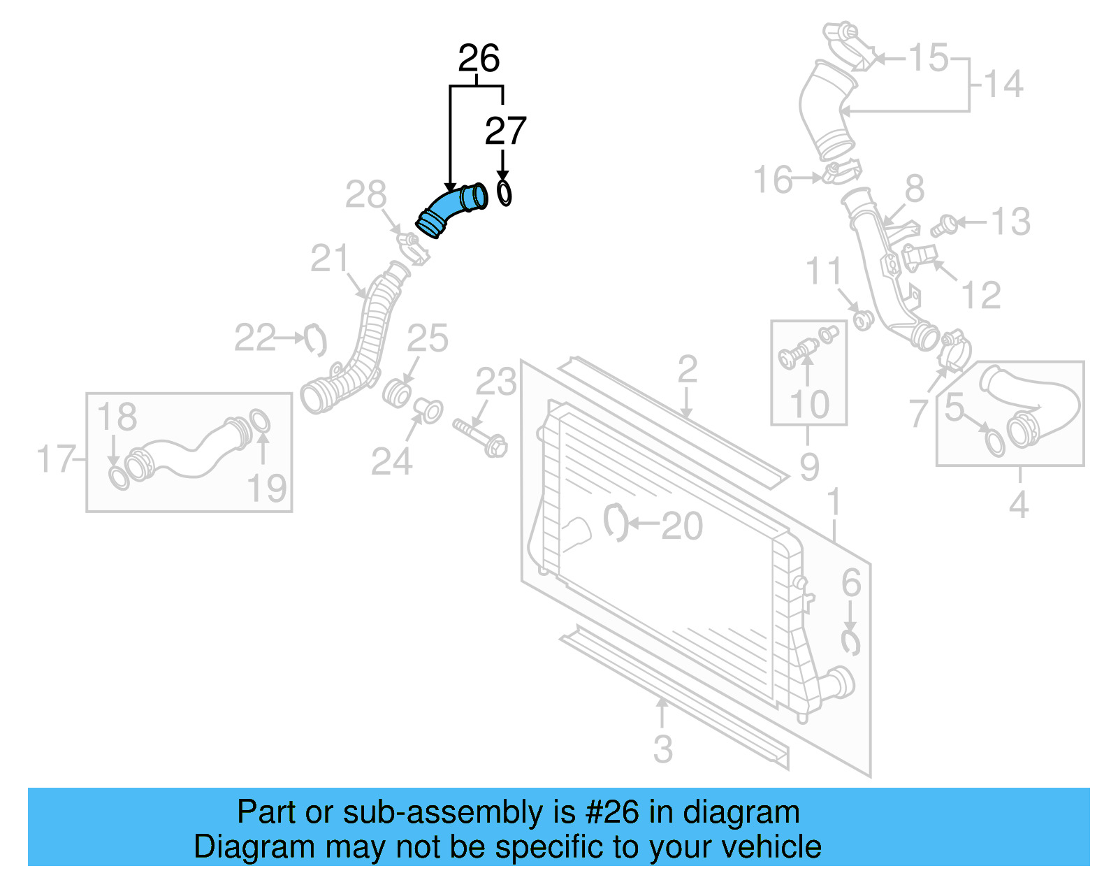 Connector Hose 1K0-145-828-AC - View 34