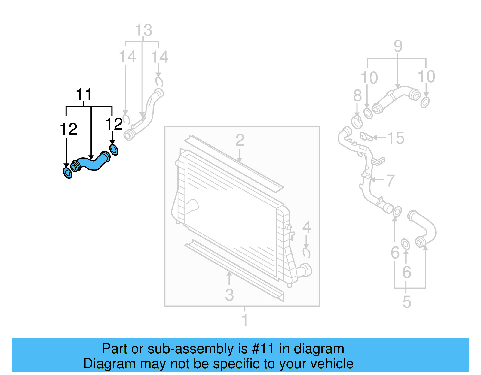 Pressure Pipe 1K0-145-832-E - View 11