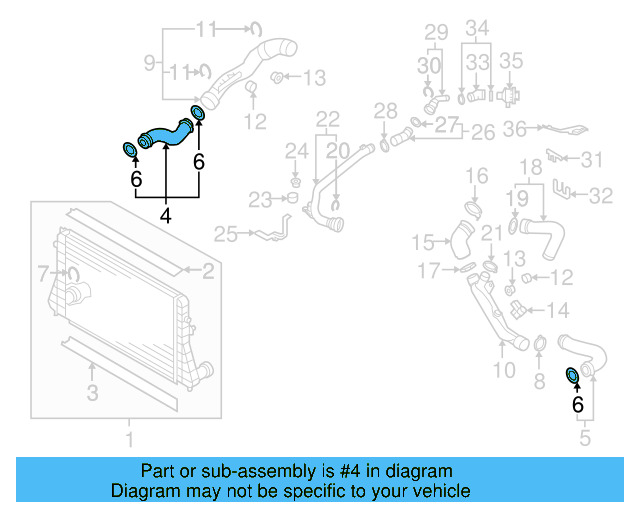 Pressure Pipe 1K0-145-832-E - View 12