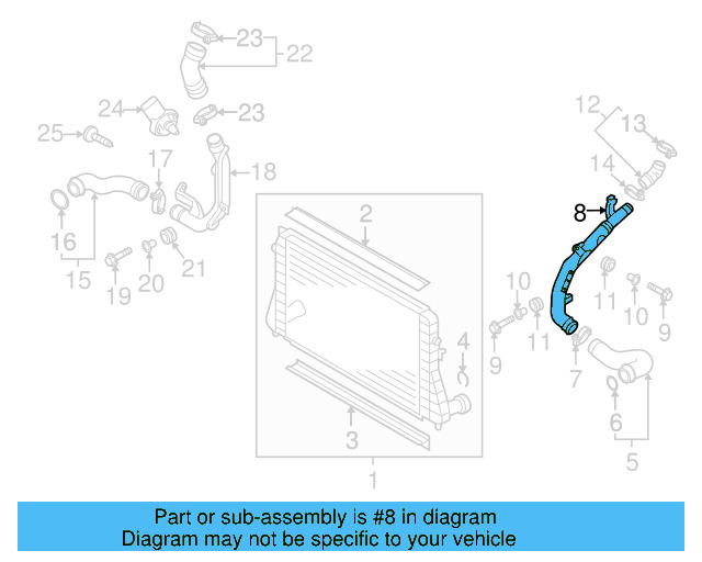 Pressure Pipe 1K0-145-840-AB - View 30
