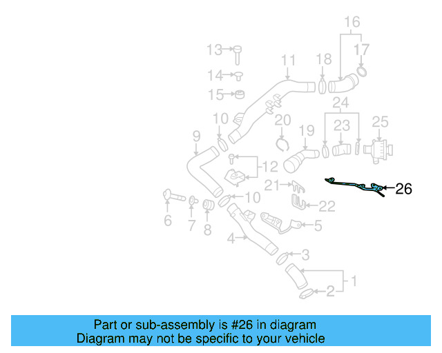 Muffler Bracket 1K0-145-959-C - View 13