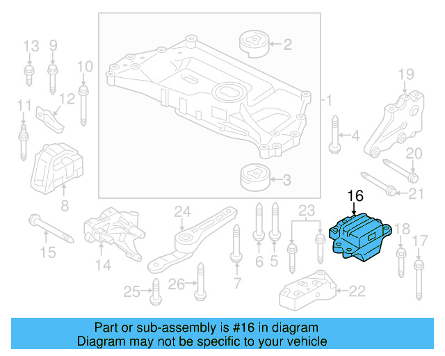 Support Bracket Bolt N-019-502-13 - View 110