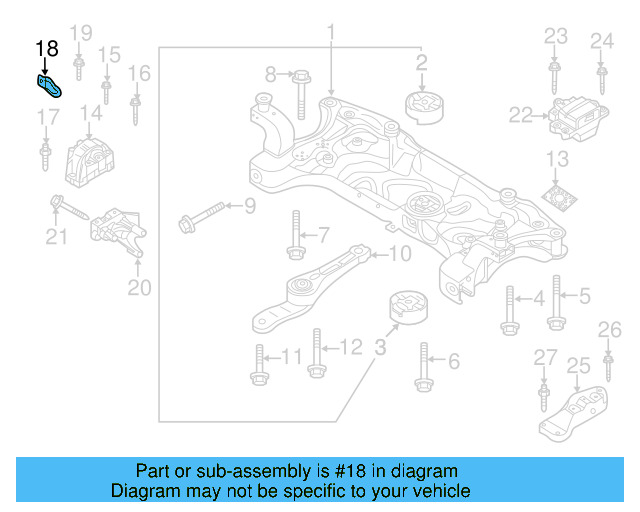 Support Bracket 06K-199-207-A - View 50