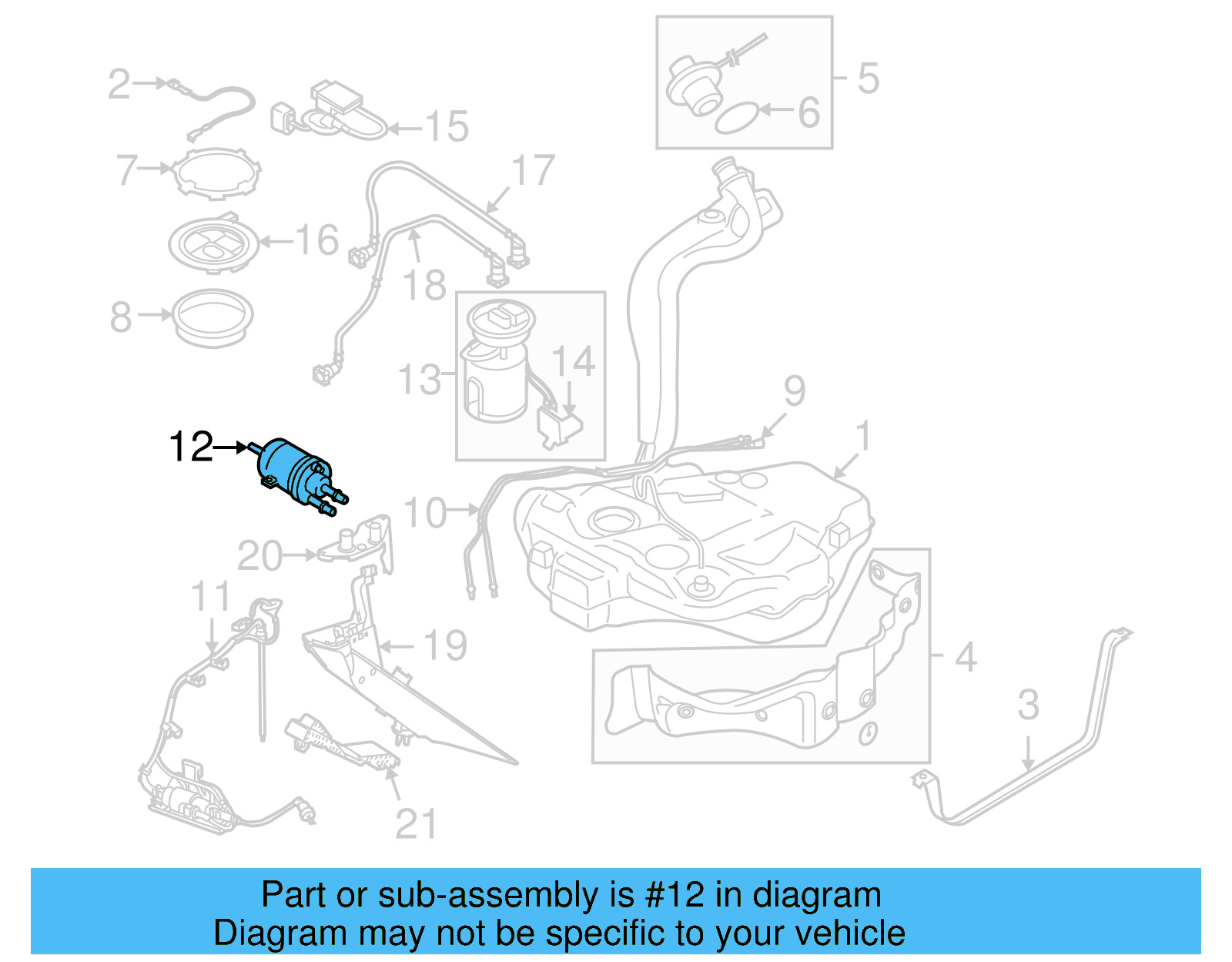 Fuel Filter 1K0-201-051-K - View 14