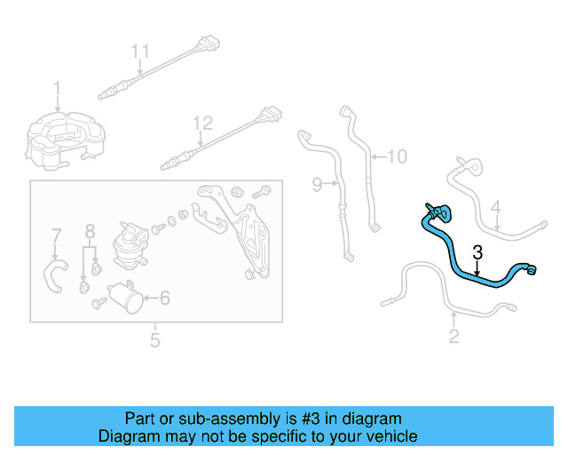 Breather Tube 1K0-201-160-AS - View 8