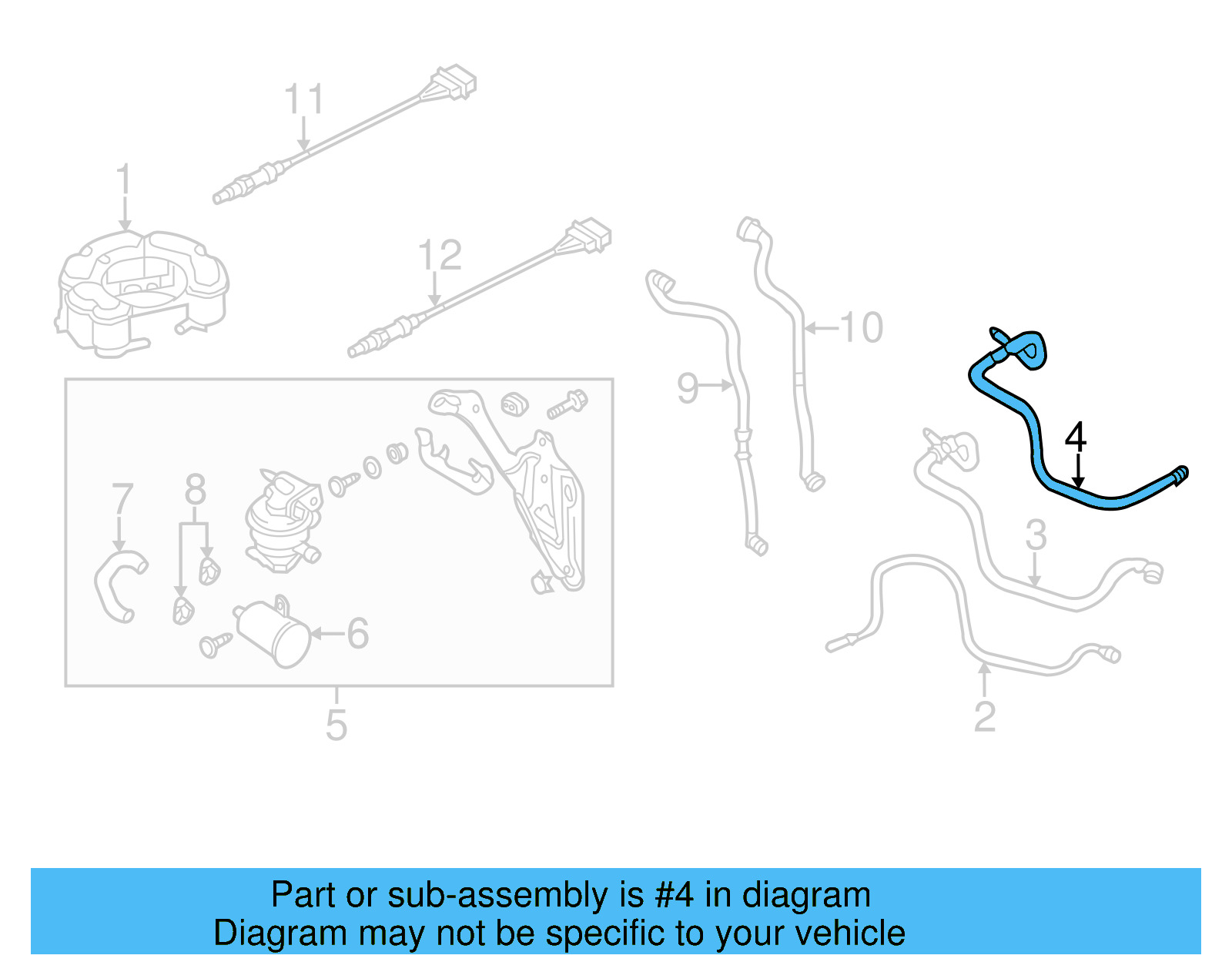 Outlet Tube 1K0-201-160-BA - View 8