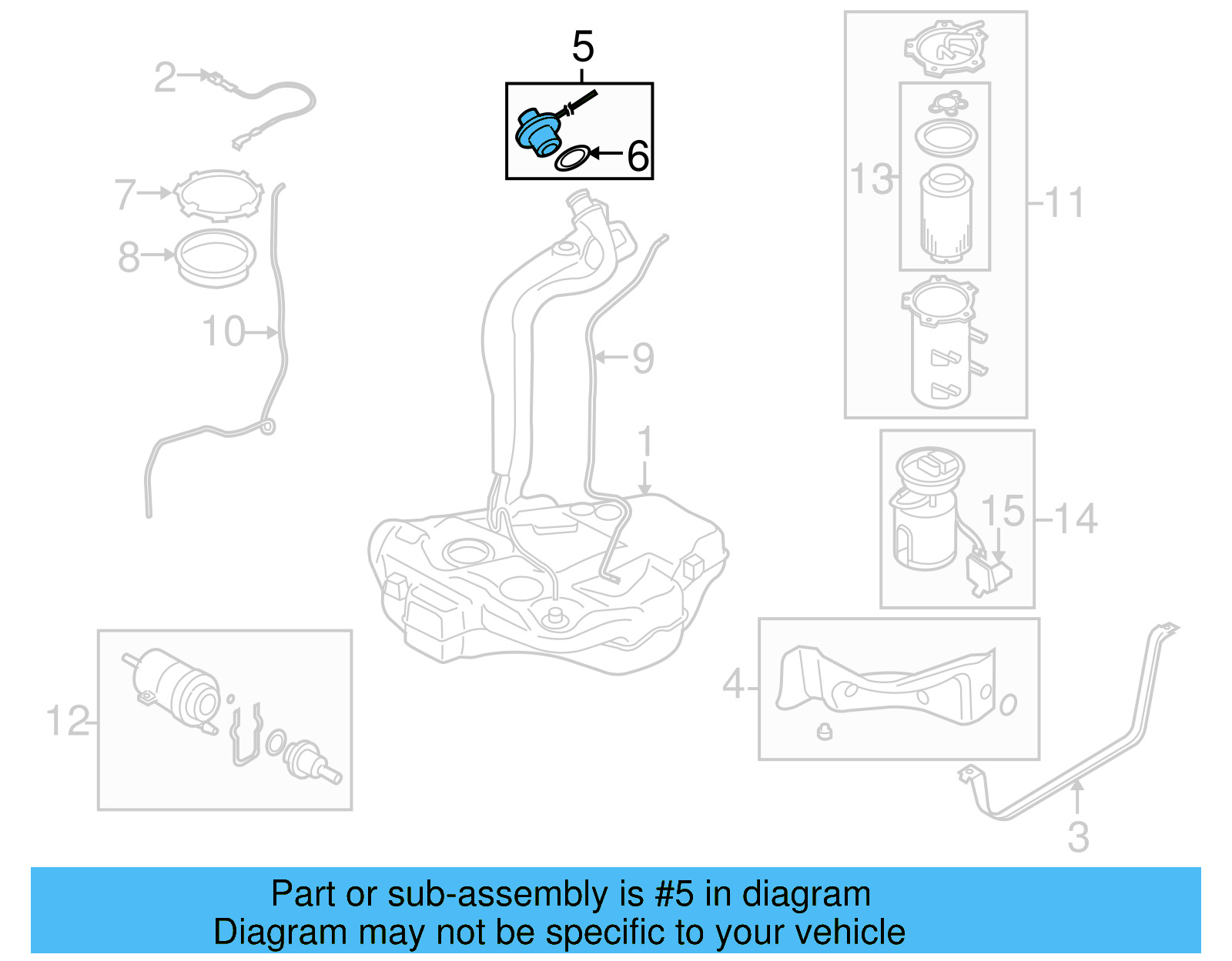 Fuel Tank Cap 1K0-201-550-AJ - View 9