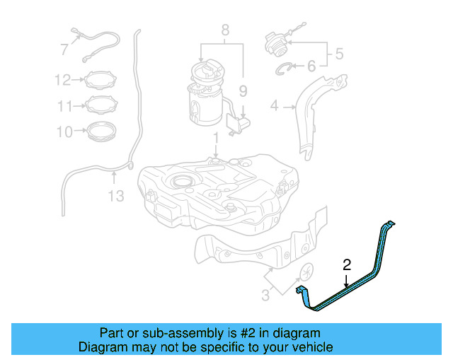Tank Strap 1K0-201-656-C - View 32