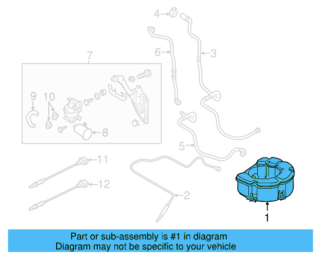 Vapor Canister 1K0-201-797-N - View 8