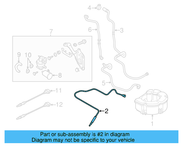 Vent Tube 1K0-201-931-Q - View 10
