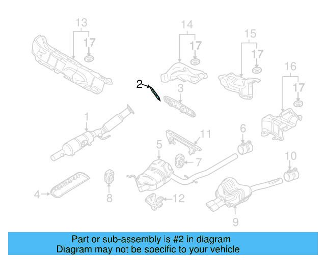 Converter & Pipe Gasket 1K0-253-115-J - View 18