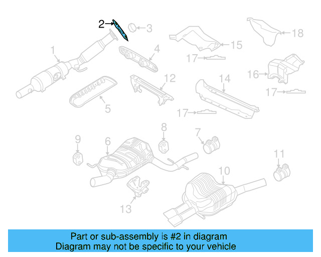 Converter & Pipe Gasket 1K0-253-115-J - View 3