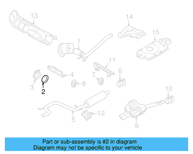Converter & Pipe Gasket 1K0-253-115-T - View 15