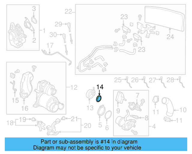 Converter & Pipe Gasket 1K0-253-115-T - View 37