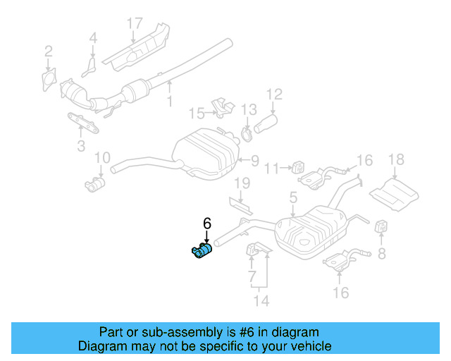 Muffler & Pipe Clamp 1K0-253-141-H - View 33
