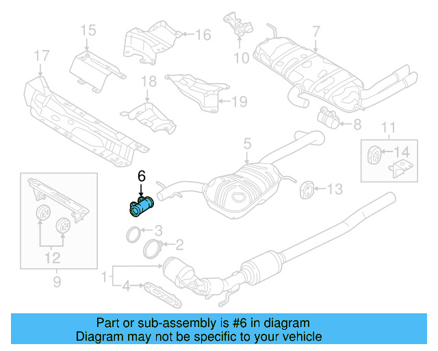 Muffler & Pipe Clamp 1K0-253-141-H - View 57