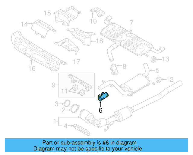 Muffler & Pipe Clamp 1K0-253-141-H - View 92