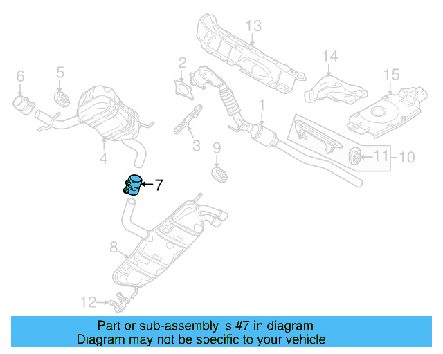 Muffler & Pipe Clamp 1K0-253-141-H - View 2