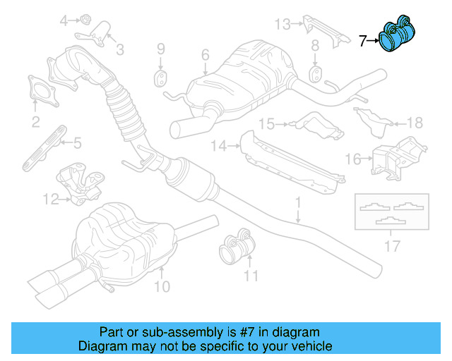 Muffler & Pipe Clamp 1K0-253-141-H - View 83