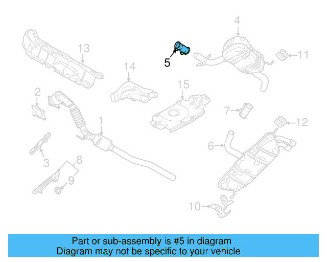 Muffler & Pipe Clamp 1K0-253-141-H - View 30