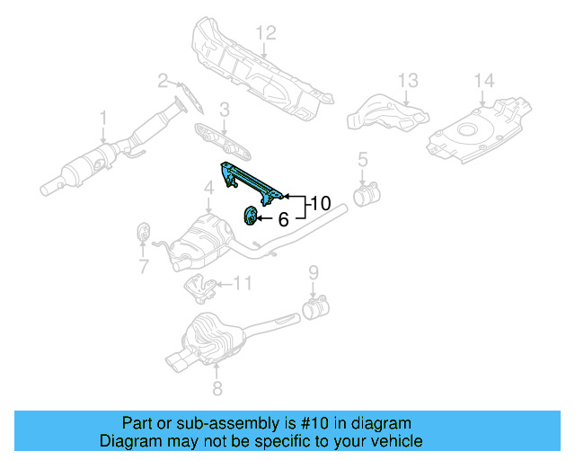 Muffler & Pipe Clamp 1K0-253-141-H - View 5