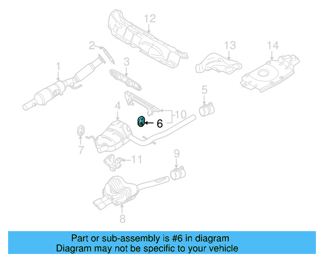 Muffler & Pipe Clamp 1K0-253-141-H - View 7