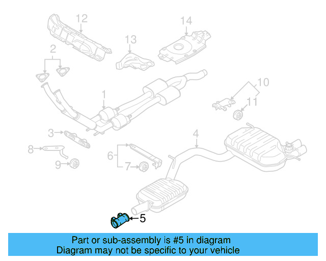 Muffler & Pipe Clamp 1K0-253-141-H - View 97