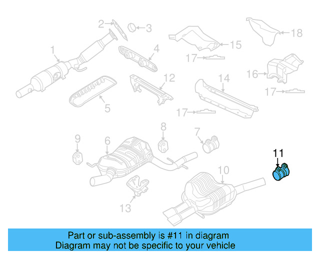 Muffler & Pipe Clamp 1K0-253-141-H - View 27