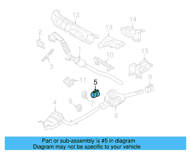 Muffler & Pipe Clamp 1K0-253-141-H - View 34