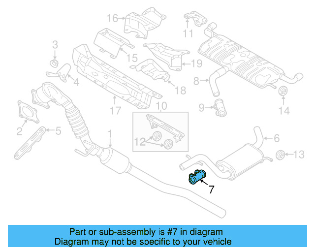 Muffler & Pipe Clamp 1K0-253-141-H - View 47