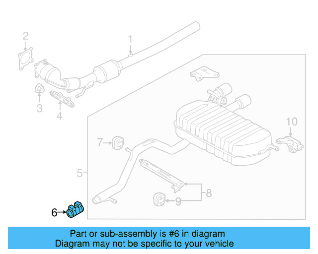 Muffler & Pipe Clamp 1K0-253-141-H - View 11