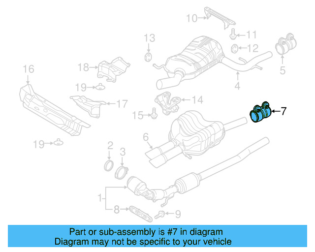 Muffler & Pipe Clamp 1K0-253-141-H - View 20