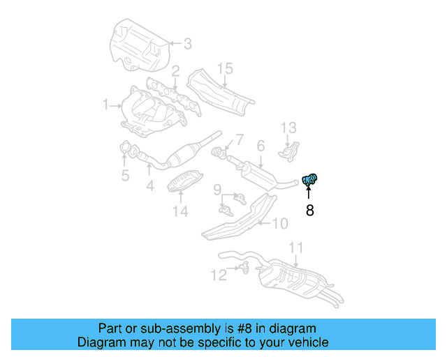 Muffler & Pipe Clamp 1K0-253-141-M - View 79