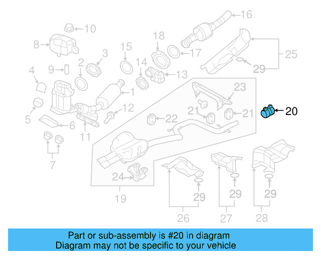 Converter & Pipe Clamp 1K0-253-725 - View 45