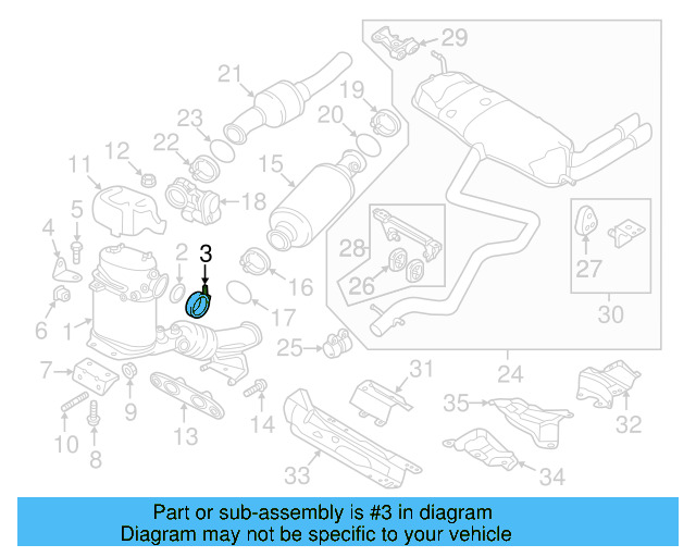 Catalytic Converter Clamp 1K0-253-725-B - View 38