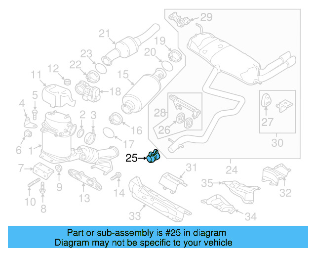 Muffler & Pipe Clamp 1K0-253-141-M - View 78