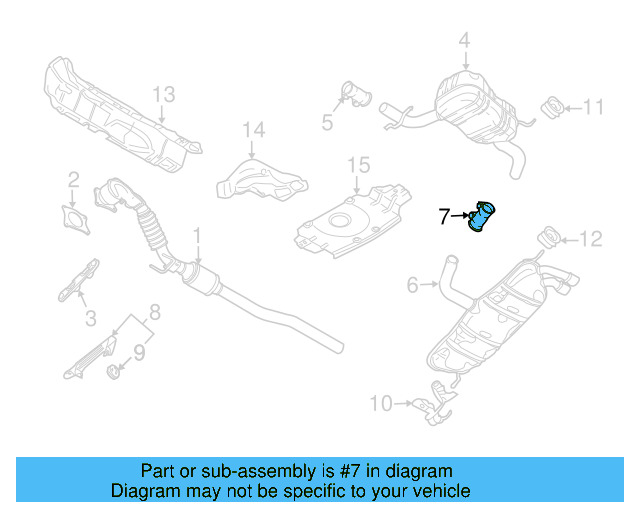 Muffler & Pipe Clamp 1K0-253-141-H - View 43