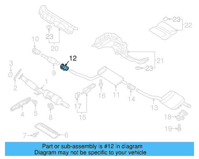 Muffler & Pipe Clamp 1K0-253-141-T - View 70