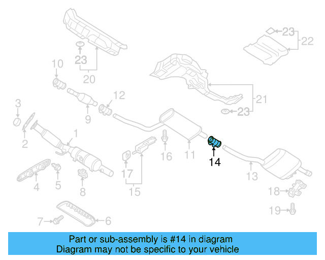 Muffler & Pipe Clamp 1K0-253-141-T - View 56