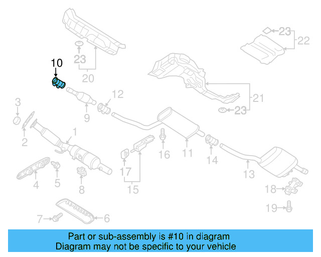Muffler & Pipe Clamp 1K0-253-141-T - View 55