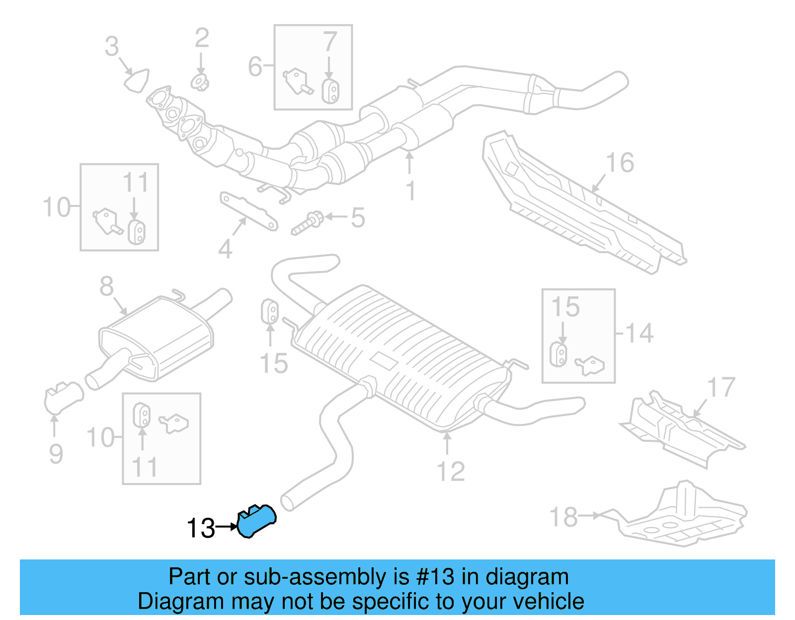 Muffler & Pipe Clamp 1K0-253-141-T - View 19