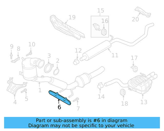 Lower Bracket 1K0-253-144-AE - View 59