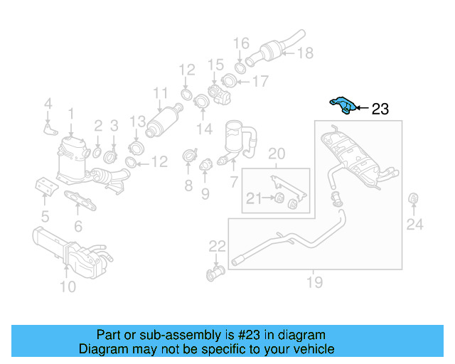 Rear Bracket 1K0-253-144-AH - View 28