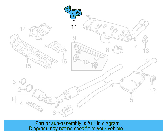 Rear Bracket 1K0-253-144-AH - View 41