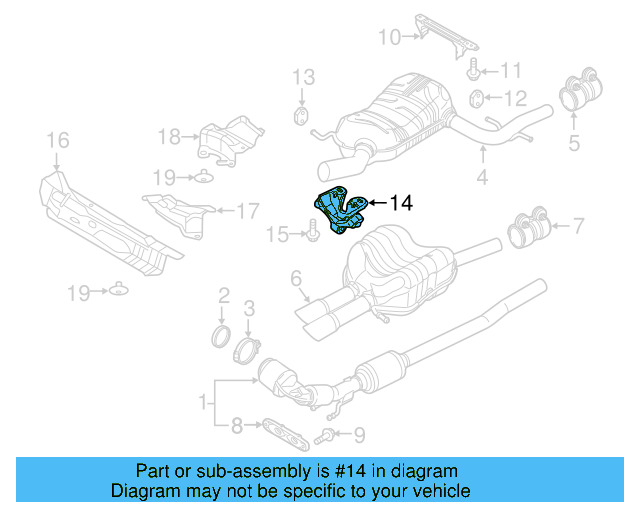 Rear Bracket 1K0-253-144-AT - View 21