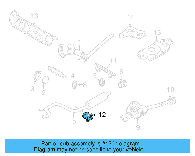 Rear Bracket 1K0-253-144-AT - View 23
