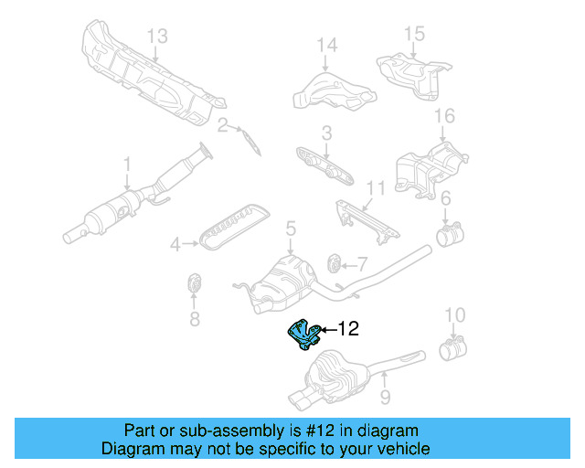 Rear Bracket 1K0-253-144-AT - View 47