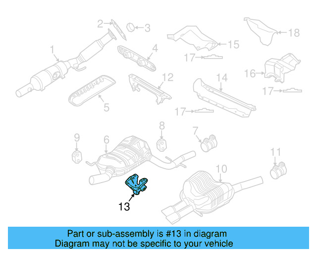 Rear Bracket 1K0-253-144-AT - View 25