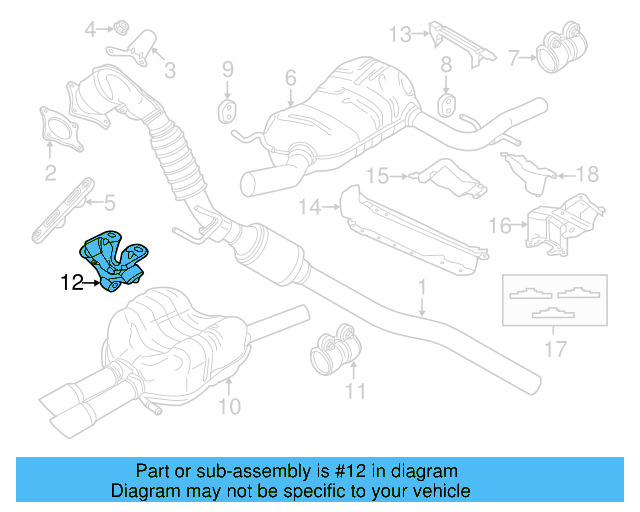 Rear Bracket 1K0-253-144-AT - View 45